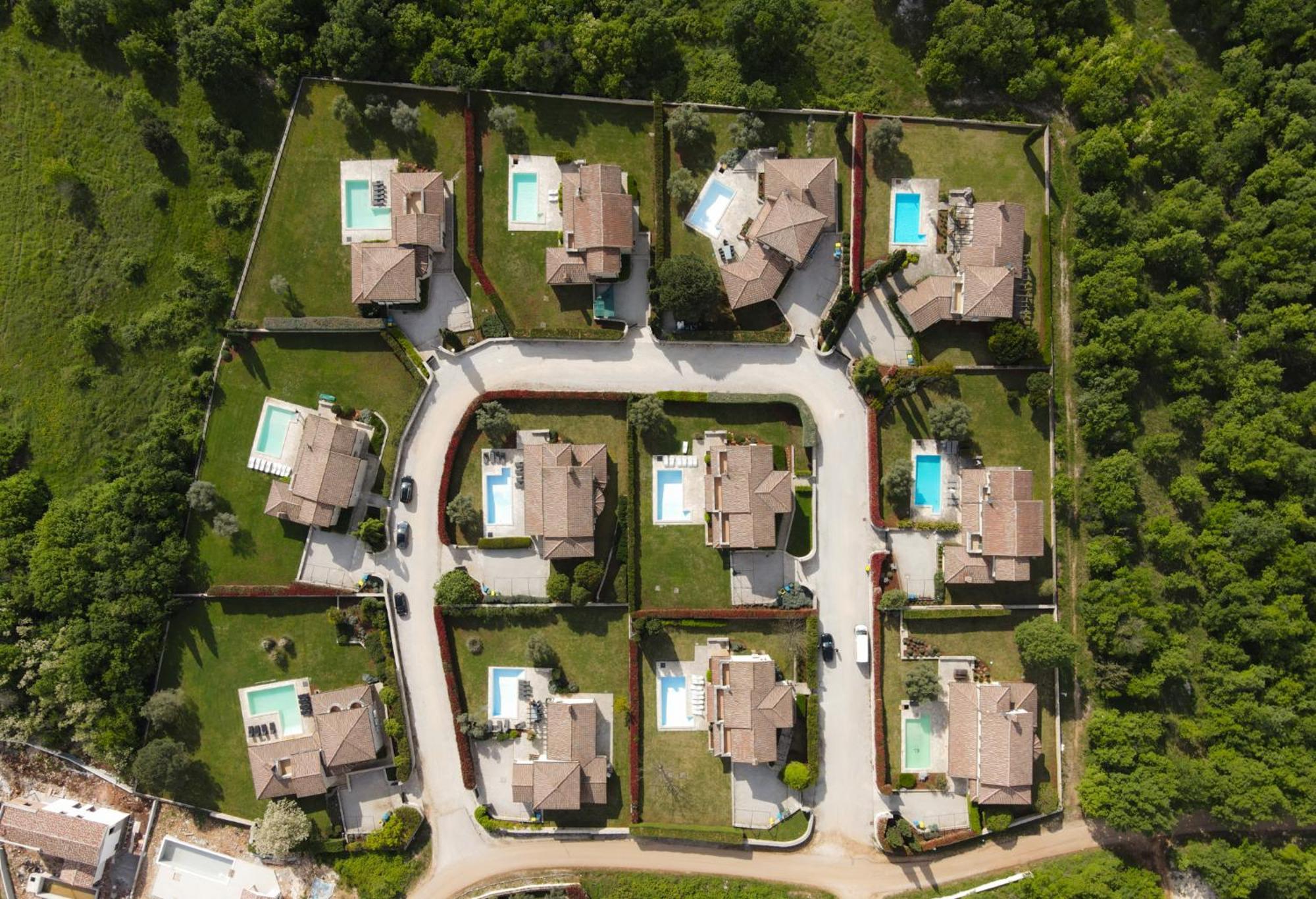 Theblueview Villas Near Porec Святой Ловреч Пазенатички Экстерьер фото