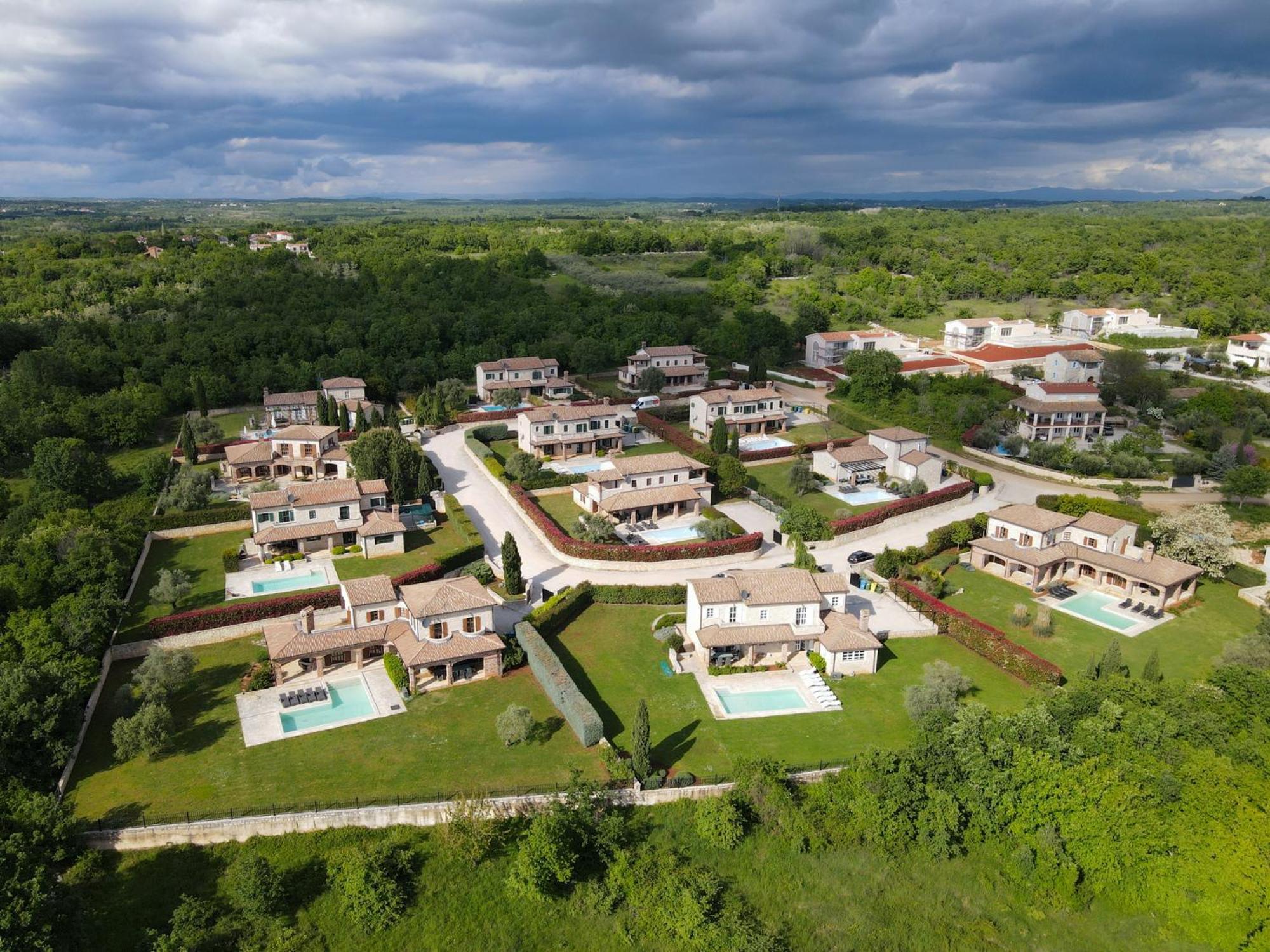 Theblueview Villas Near Porec Святой Ловреч Пазенатички Экстерьер фото