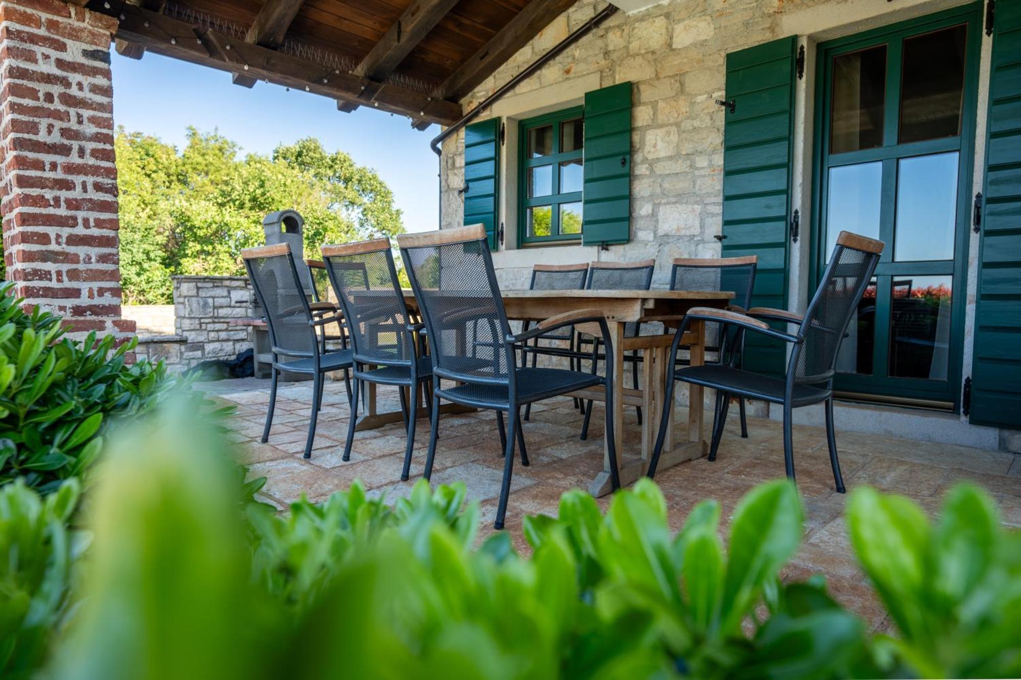 Theblueview Villas Near Porec Святой Ловреч Пазенатички Экстерьер фото