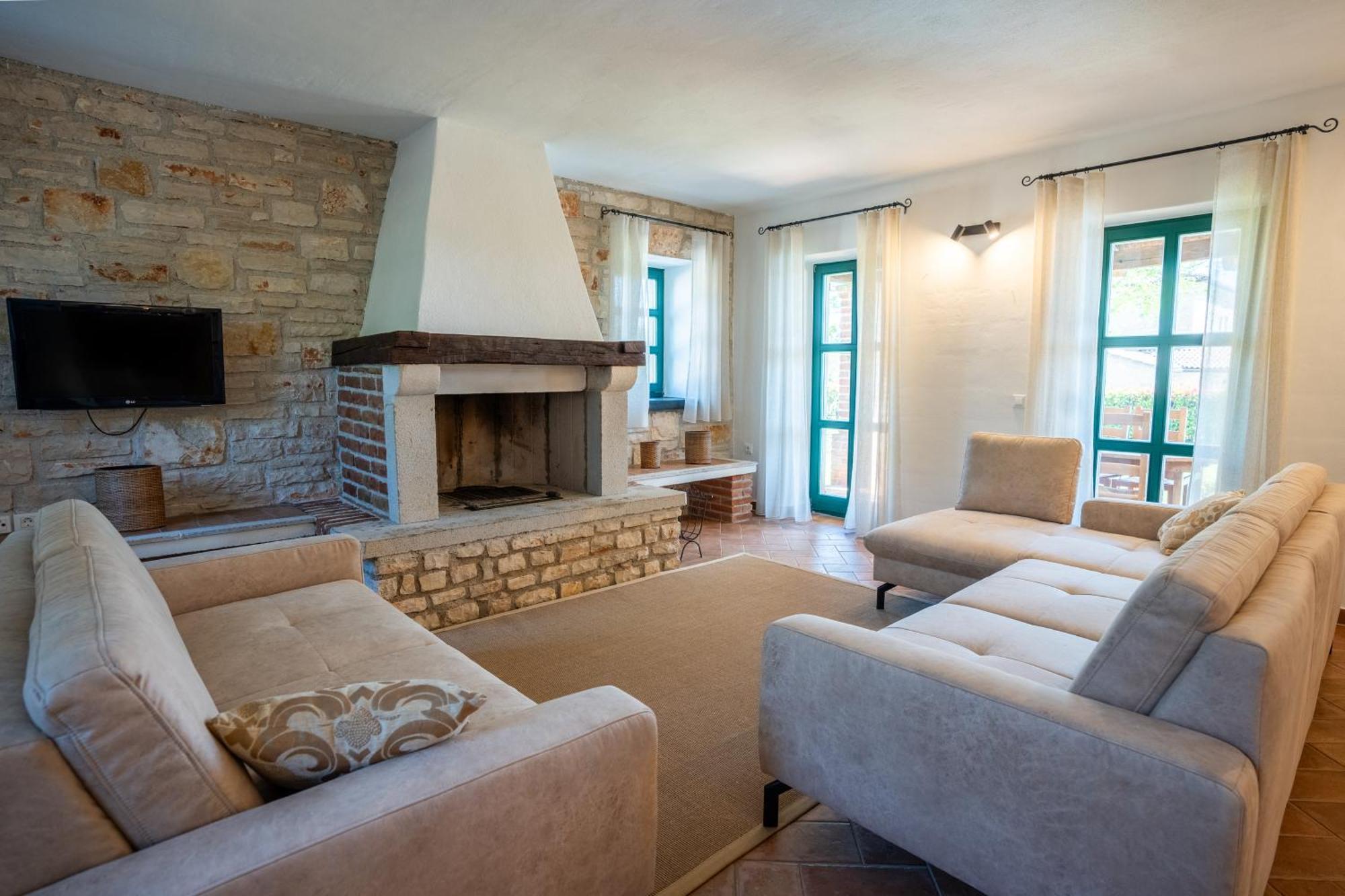Theblueview Villas Near Porec Святой Ловреч Пазенатички Экстерьер фото