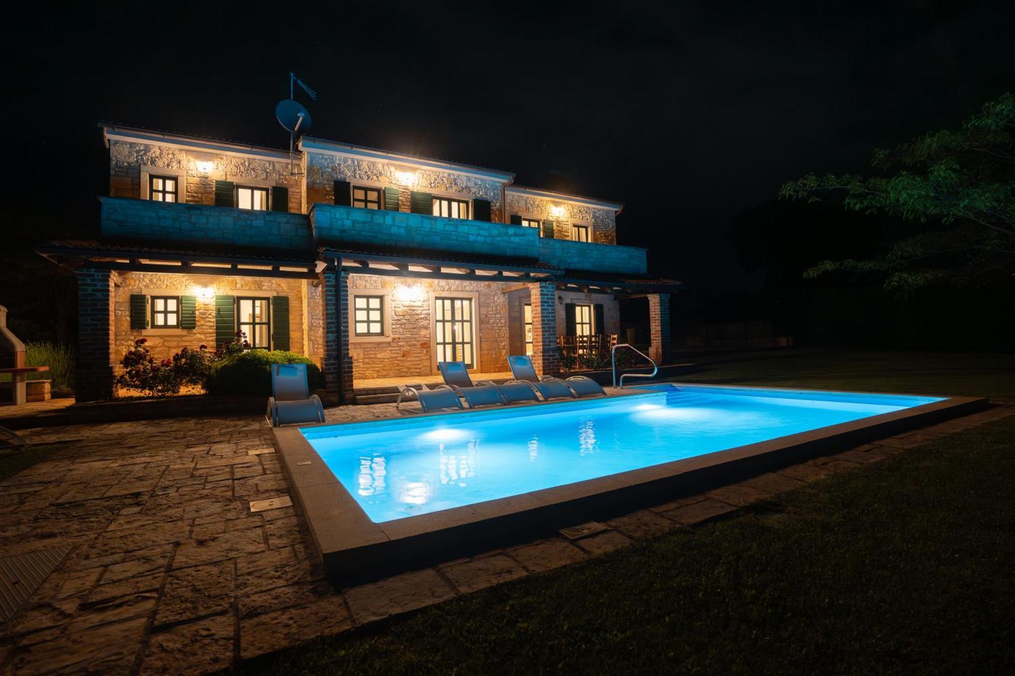 Theblueview Villas Near Porec Святой Ловреч Пазенатички Экстерьер фото
