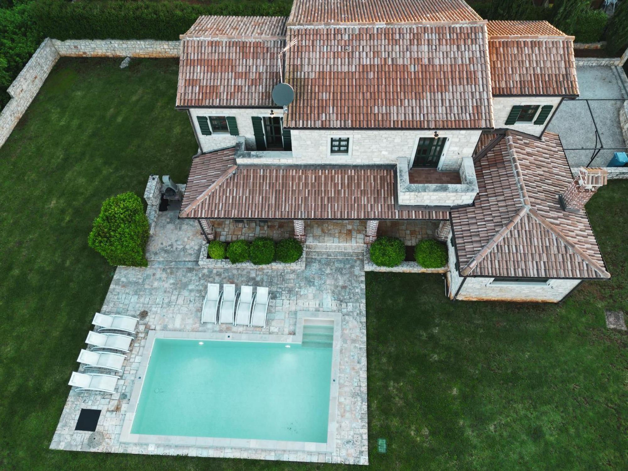 Theblueview Villas Near Porec Святой Ловреч Пазенатички Экстерьер фото